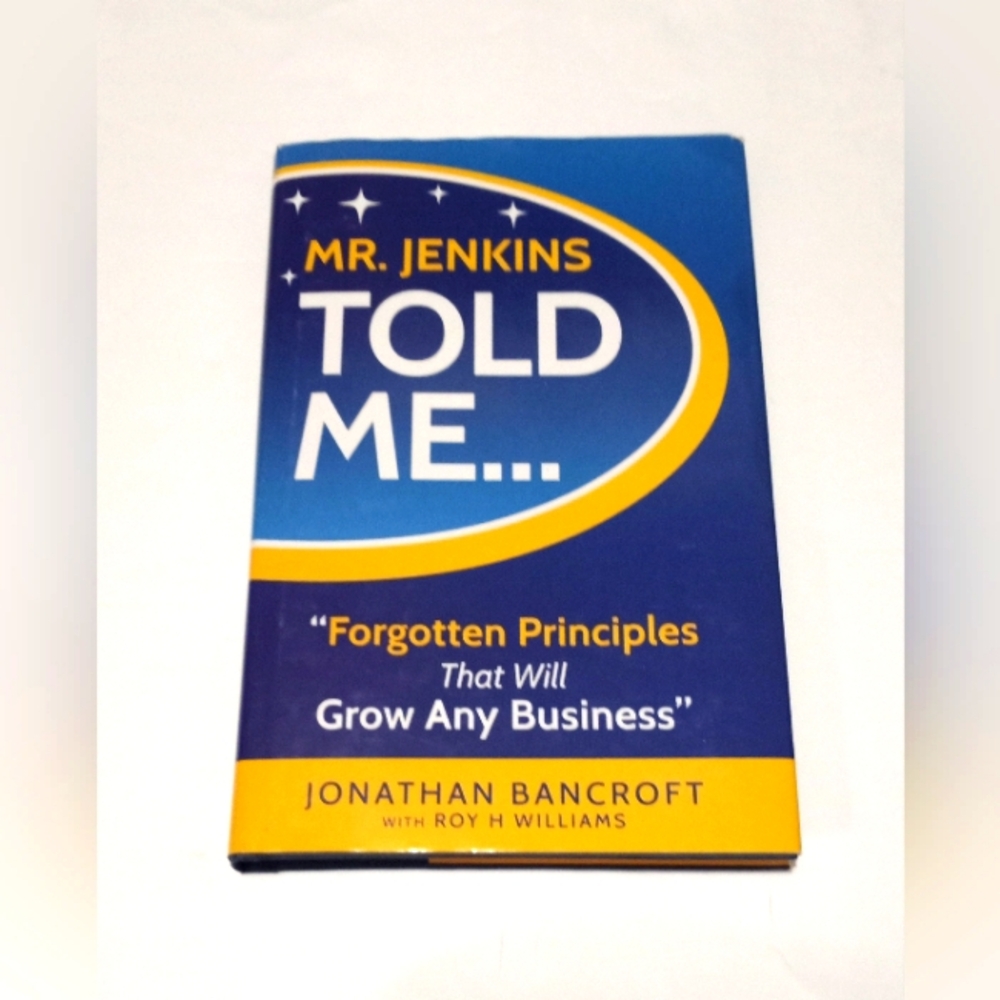 "Mr. Jenkins Told Me'' Book by Jonathan Bancroft